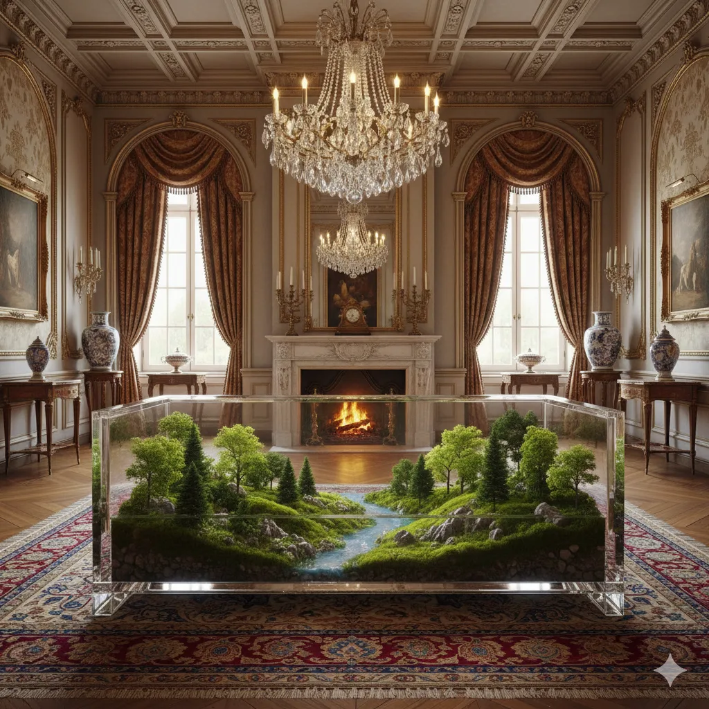 Transforming Spaces with Epoxy Nature Scene Sofas