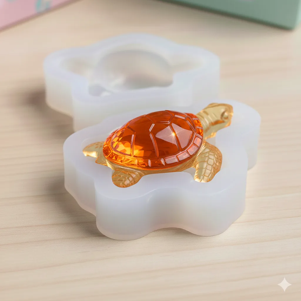 Comparing the Crystal Sea Turtle Silicone Mold to Alternative Molds