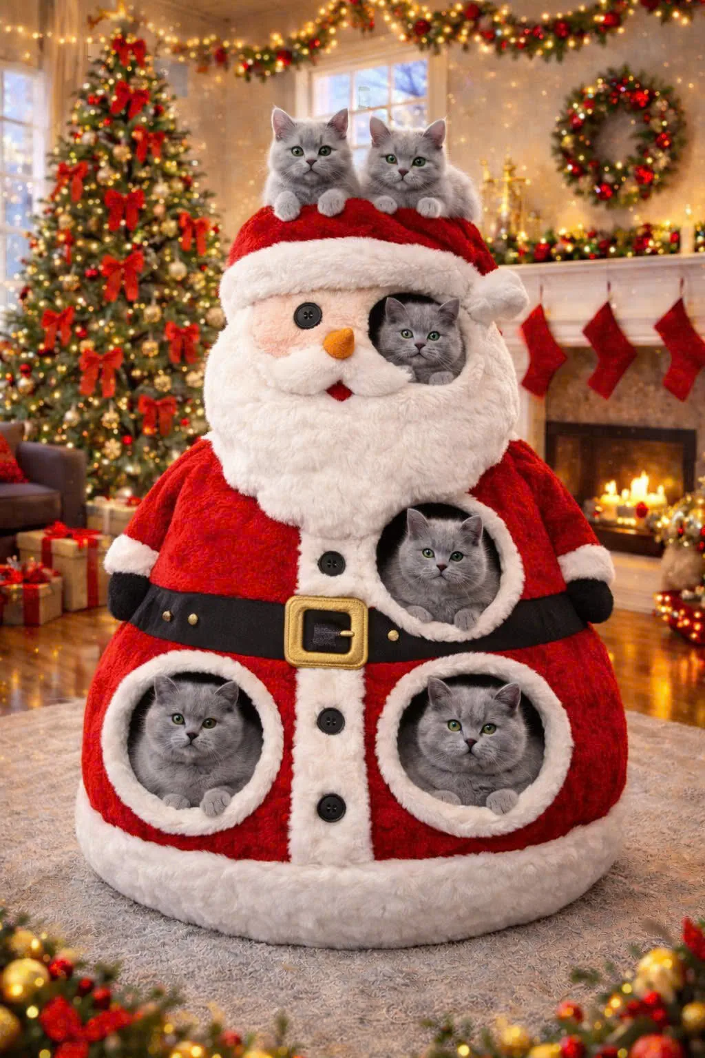 The Benefits and Unique Features of Invariably Adorable Christmas Cat Houses