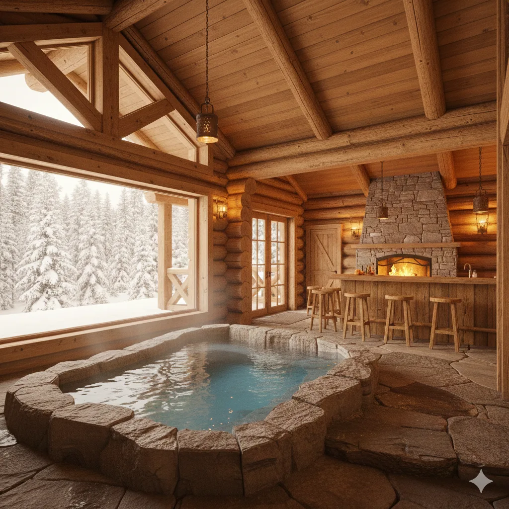 Maintenance Tips for Your Cabin's Built-In Floor Hot Tub