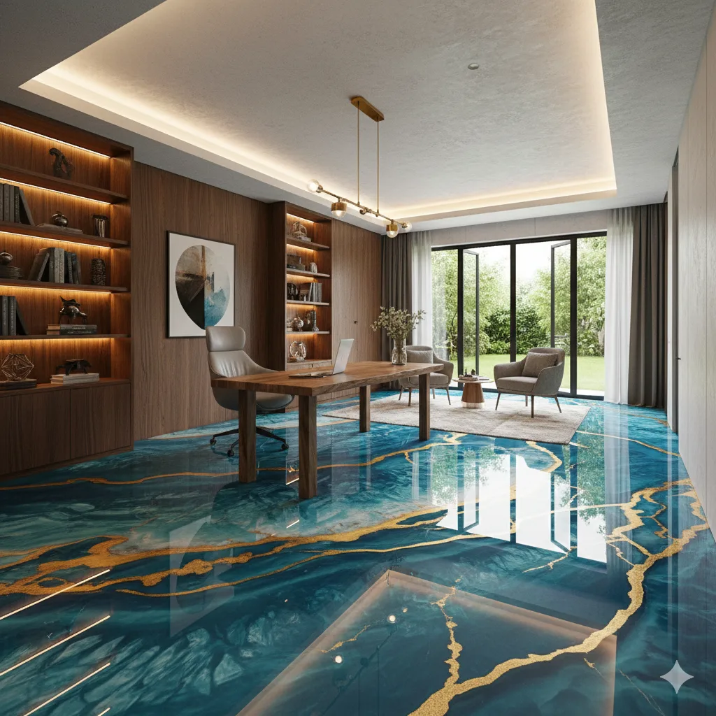 Understanding Epoxy Agate Flooring: The Basics and Its Unique Characteristics