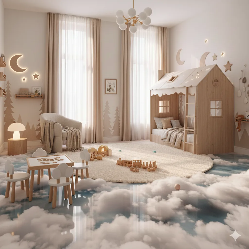 Transform Your Space with Epoxy Cloud Flooring – A Stunning, Modern Design Solution