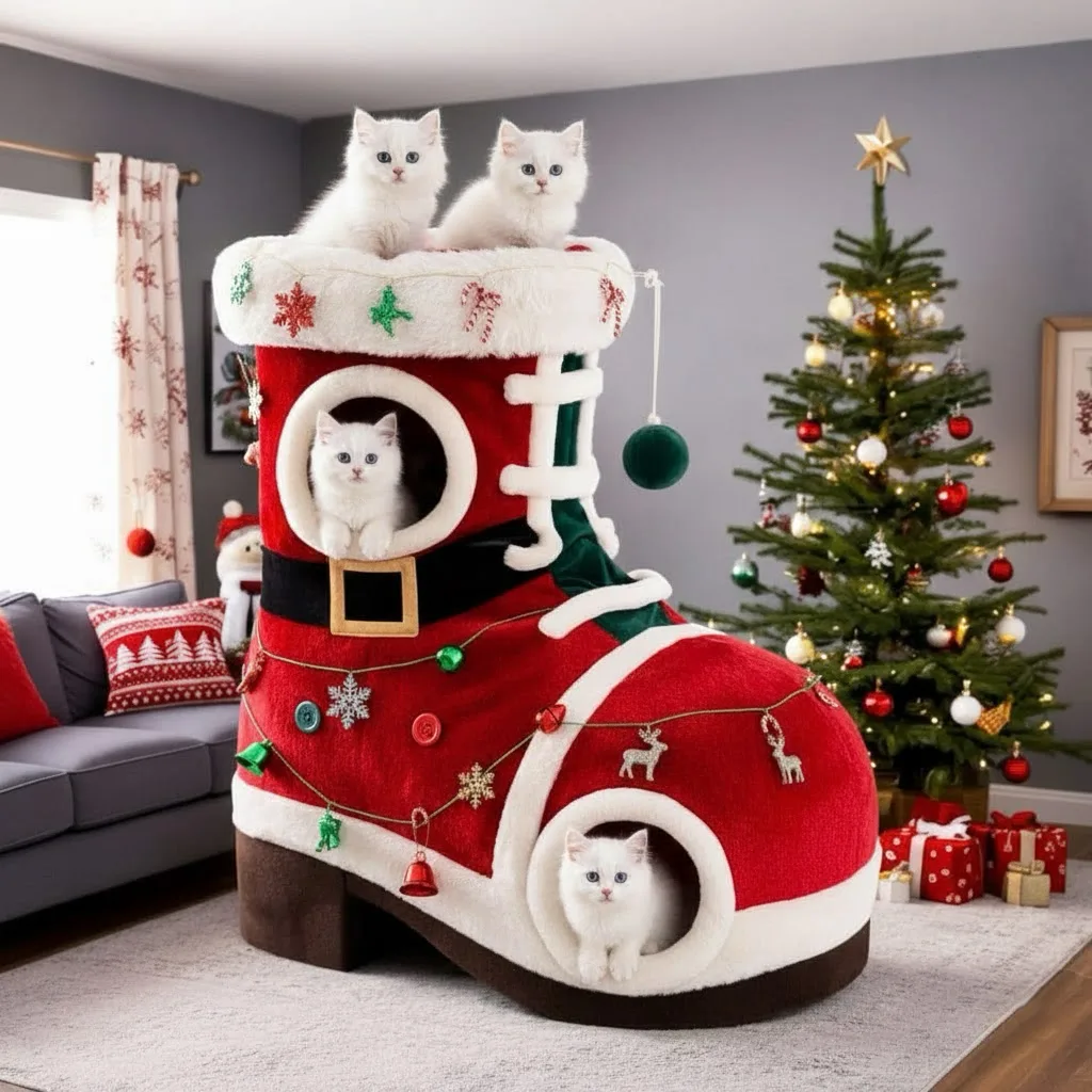 Comparing the Santa Boot Cat House to Other Pet Housing Options