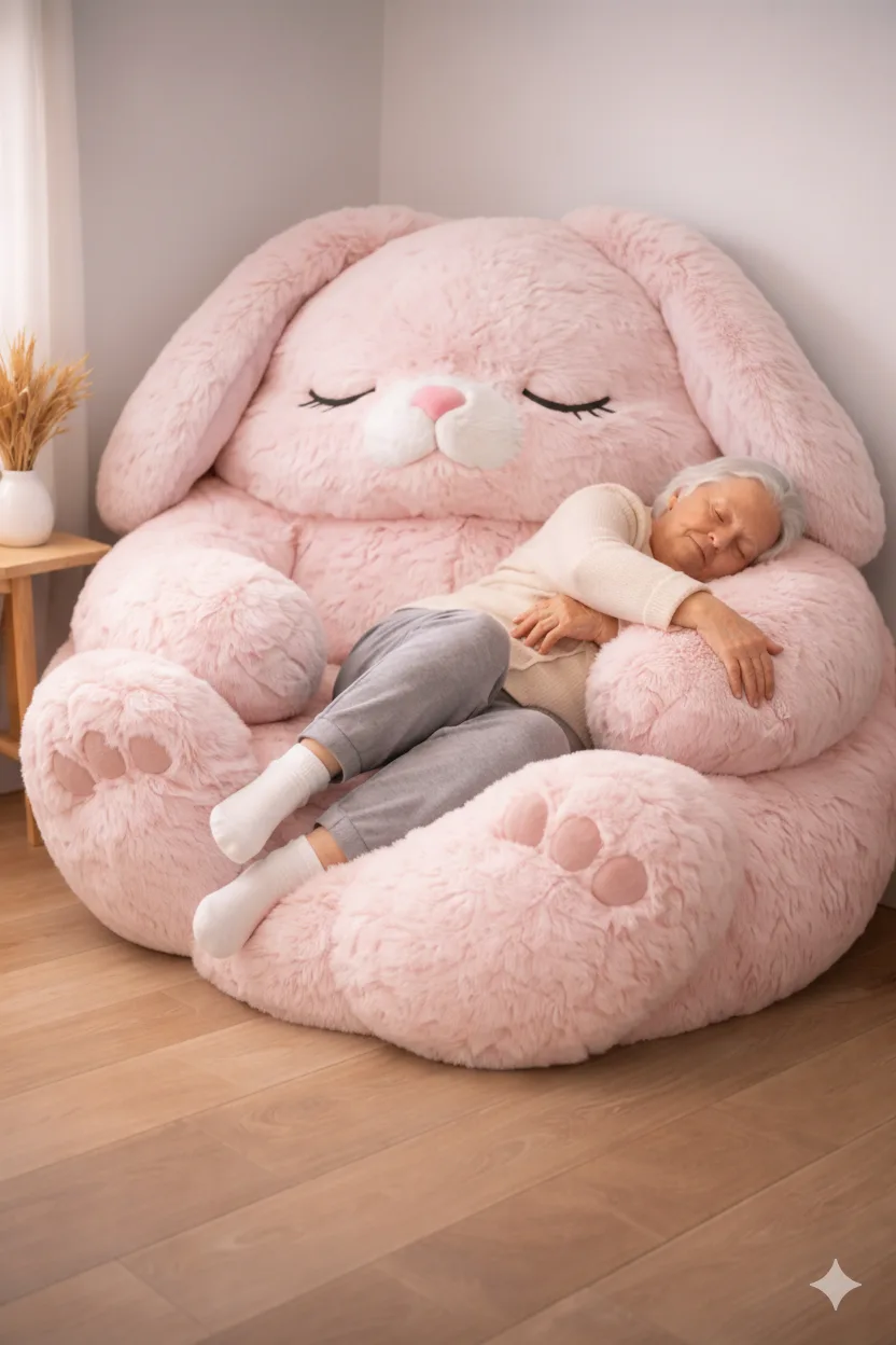 Discover the Charm of the Bunny Shaped Bean Bag - A Playful and Cozy Addition to Your Home