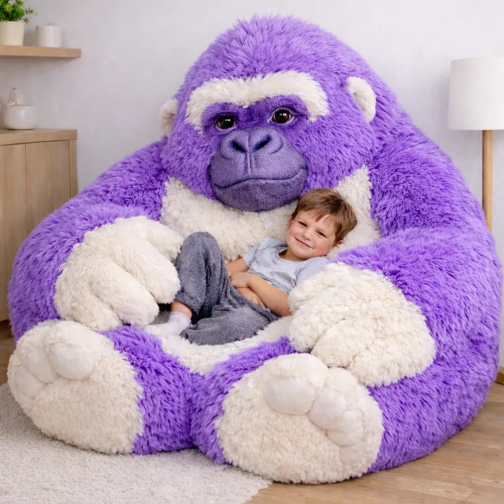 Comparing the Fluffy Gorilla Bean Bag to Other Seating Options