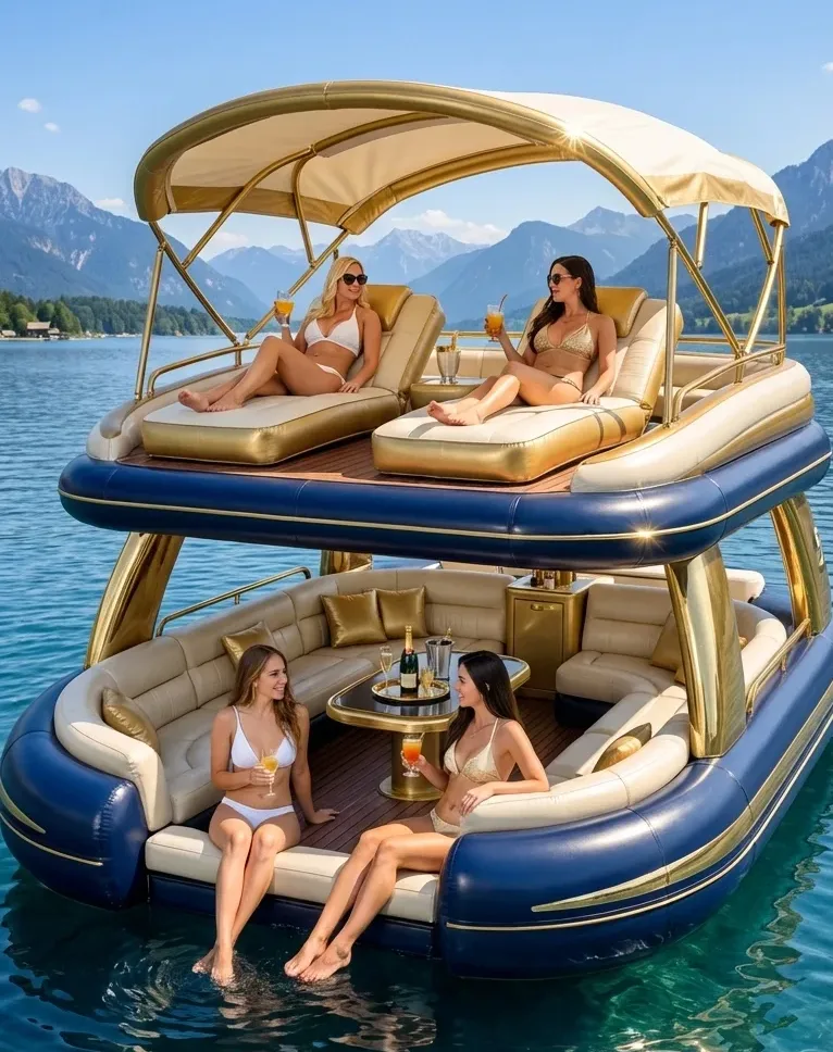 Inflatable Yacht Lake Floats: Luxury That Packs (and Floats) Light