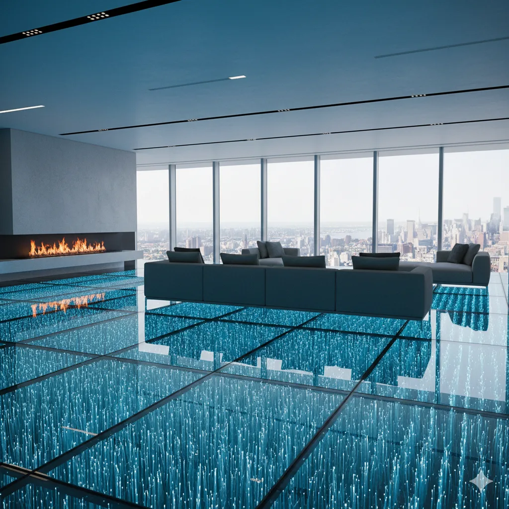 Creative Insights on Designing with Luxury Flooring Powered by Fiber Optics