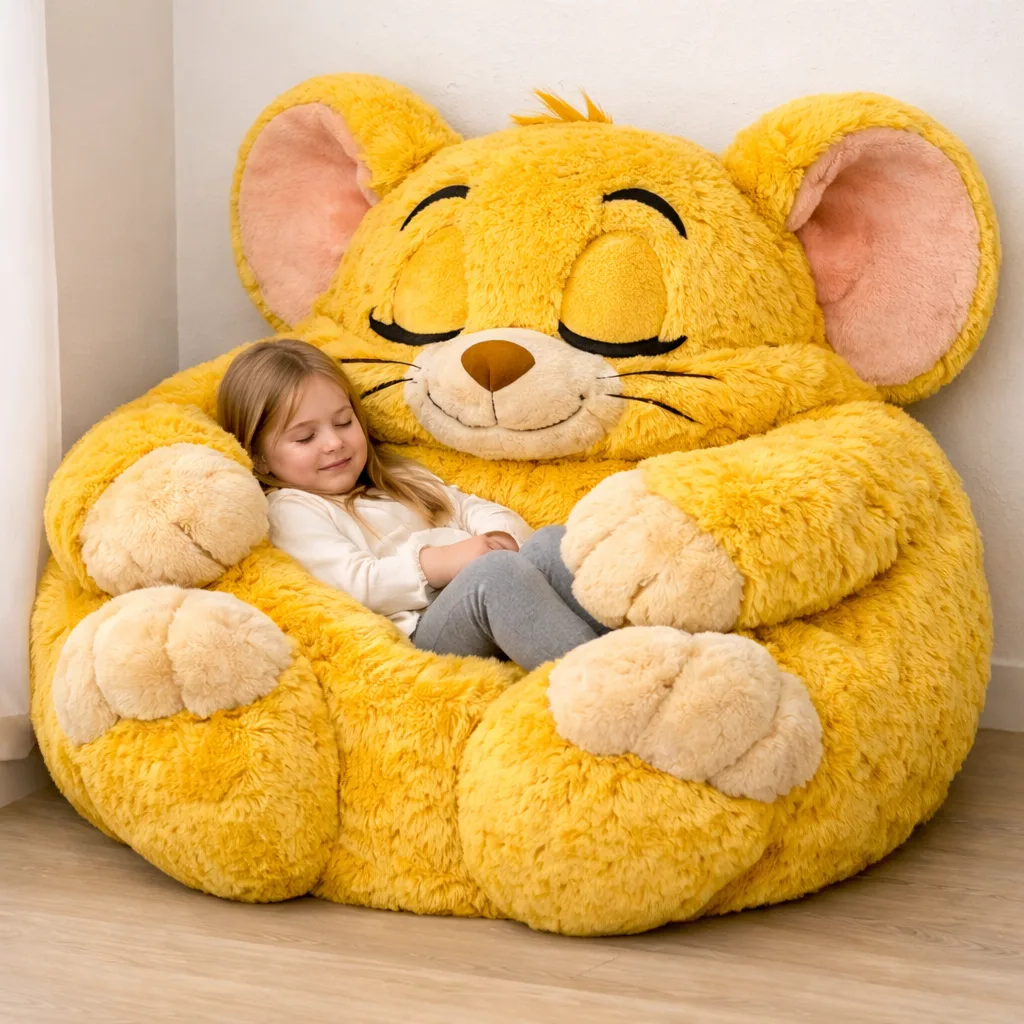 Using, Maintaining, and Personalizing Your Tom and Jerry Bean Bags