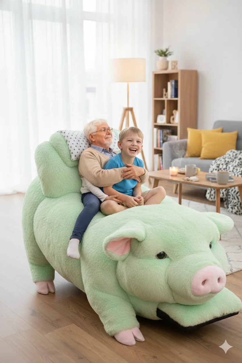 The Unique Design and Aesthetic of Walking Pig Recliners