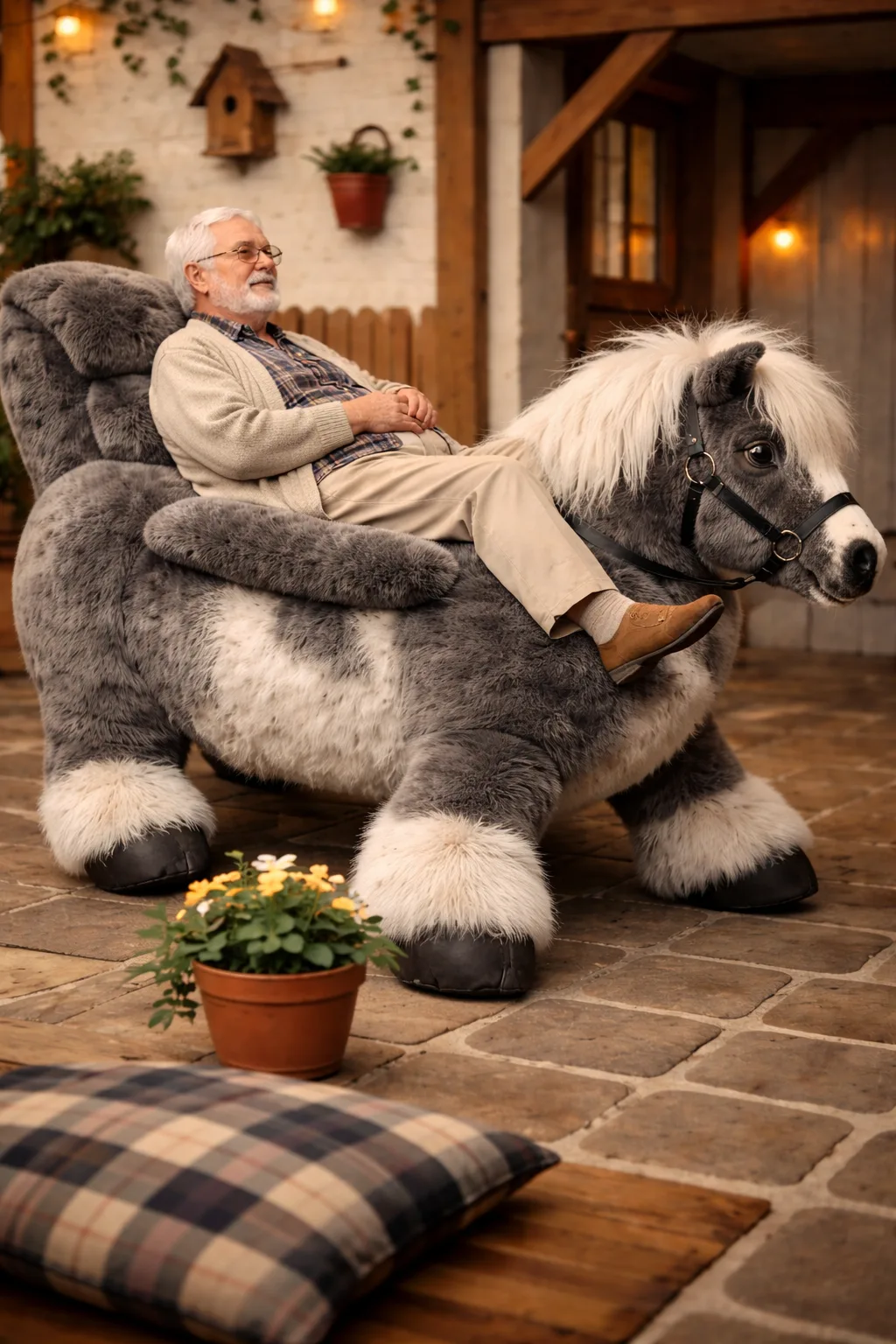 The Origins and Design Philosophy of the Walking Shetland Horse Recliner
