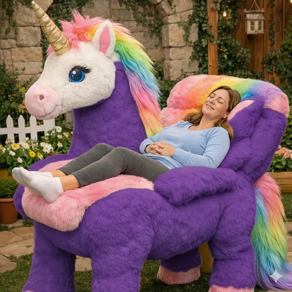 Unveiling the Magic of the Walking Unicorn Recliner - Blending Fantasy and Function