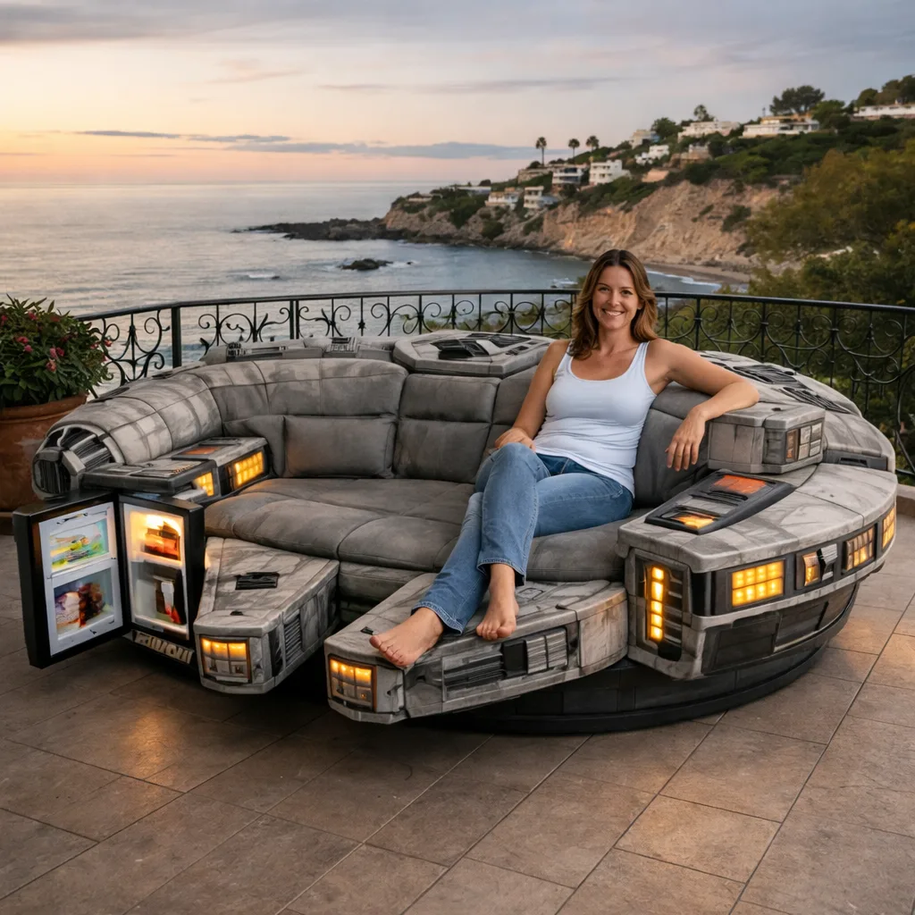 Embrace a Sci-Fi Theme – Your Guide to Styling with the Millennium Falcon Sofa