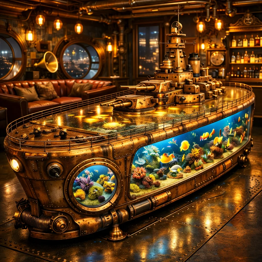 Navigating the Depths of Innovation - The Fascinating World of Naval Ship Aquariums