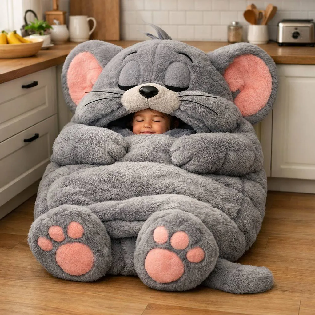 Using the Tom and Jerry Sleeping Bag