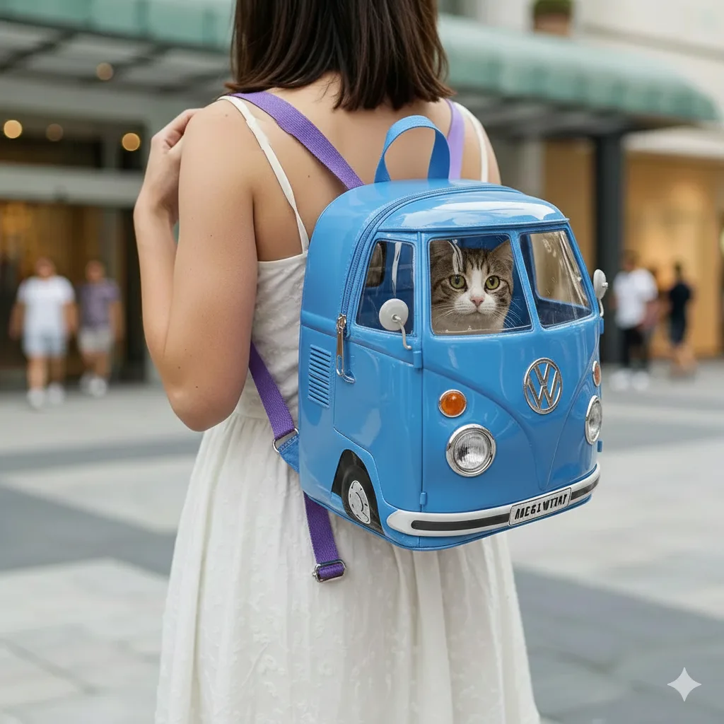 Discover the Charm of Traveling with Style – The Vw Beetle Pet Trolley Bag