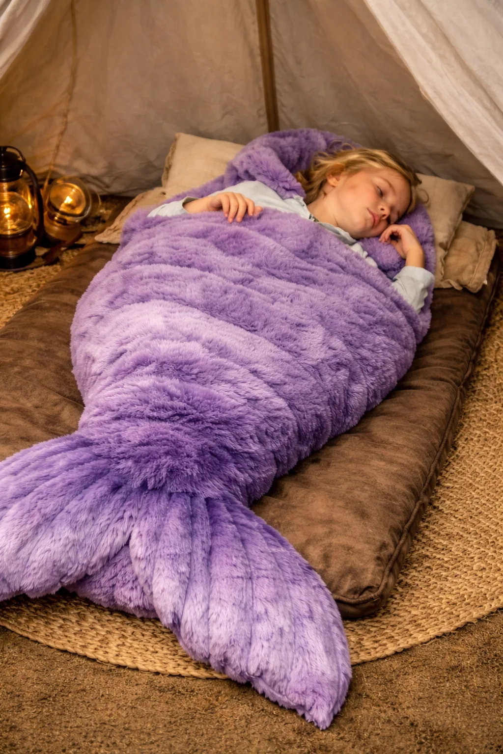 How to Use a Mermaid Tail Sleeping Bag for Maximum Comfort and Fun