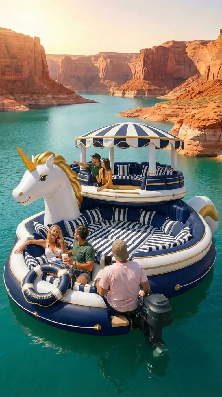Understanding the Features and Benefits of the Giant Inflatable Unicorn Lake Float
