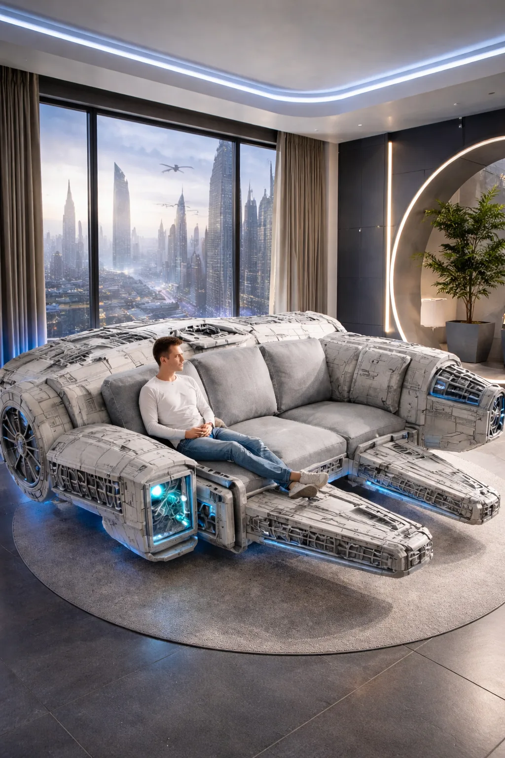 Expert Tips and Advice for Choosing, Using, and Showcasing Your Millennium Falcon Sofa
