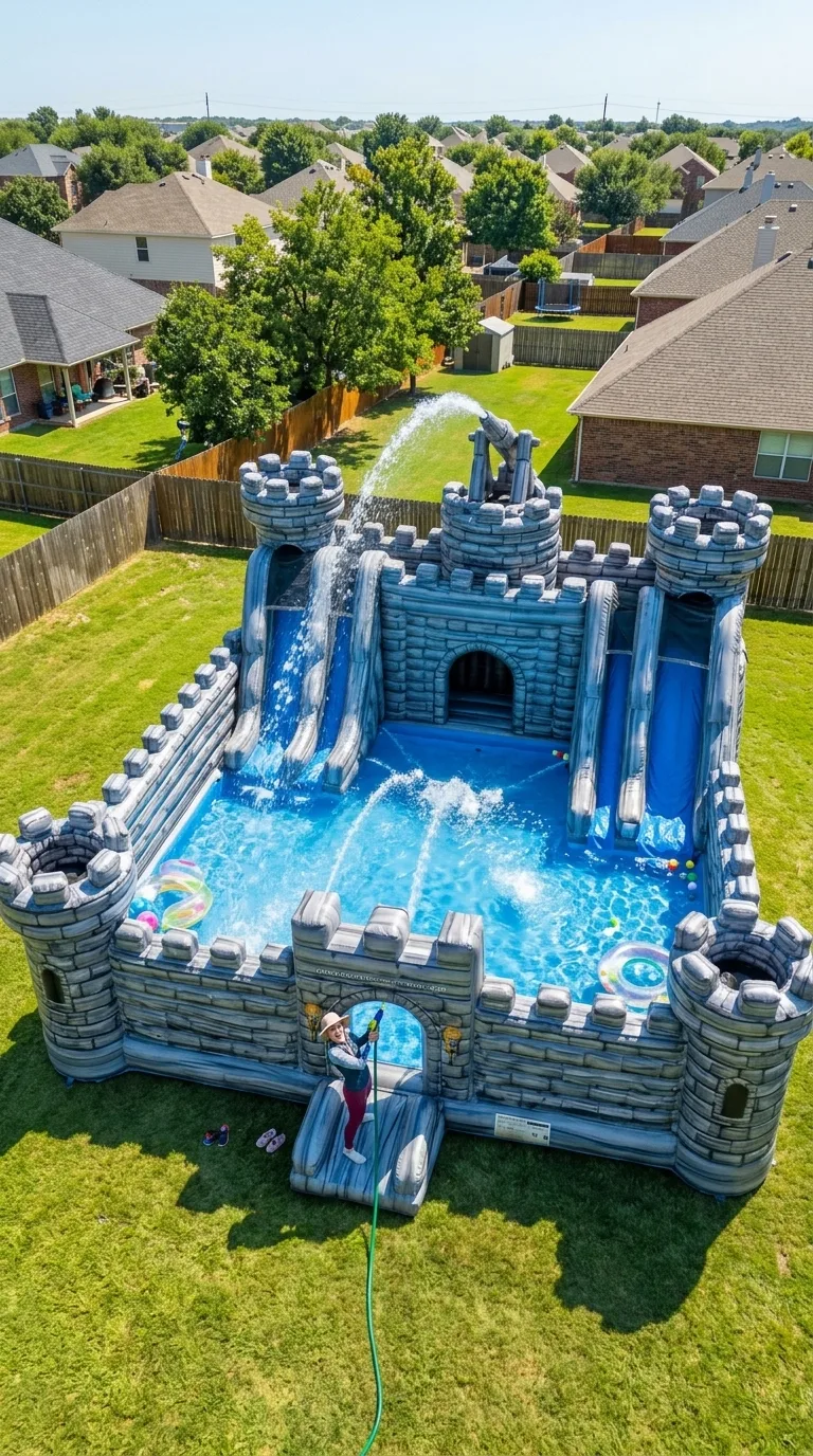 Creative Play Ideas to Enhance Your Inflatable Castle Pool Experience