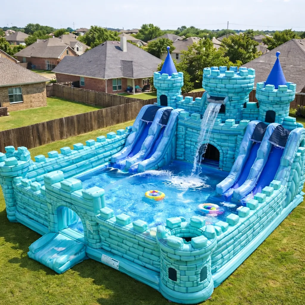 The Unmatched Fun and Entertainment of a Castle-Inspired Pool