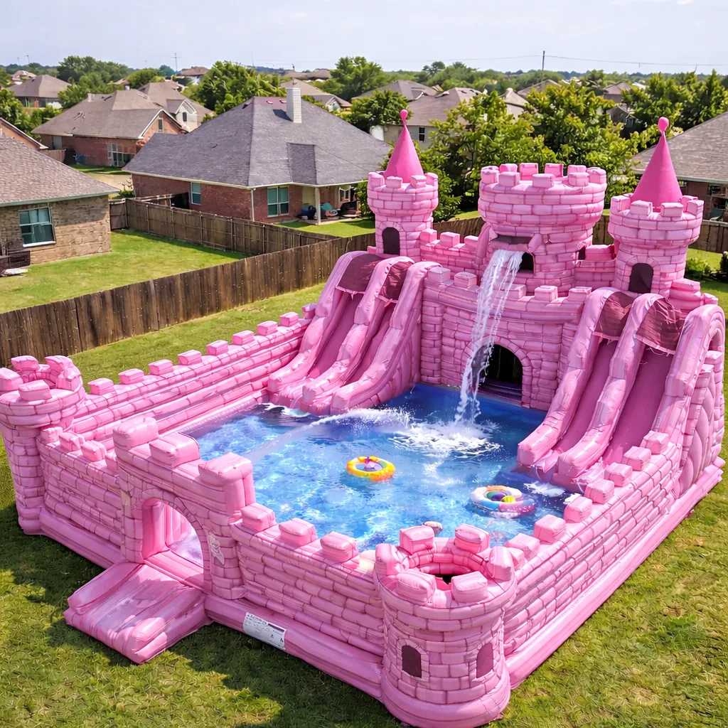 Understanding the Appeal of a Giant Inflatable Castle Pool - More Than Just a Pool
