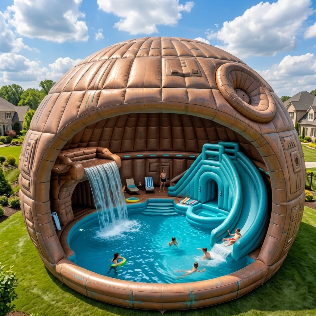 Creative Ways to Incorporate the Giant Inflatable Death Star Pool into Your Summer Activities