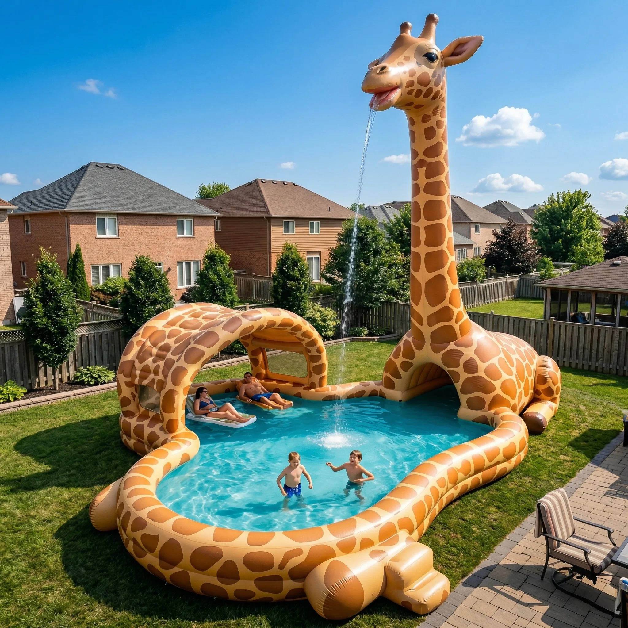 Expert Tips and Advice for Maintaining and Enjoying a Giant Inflatable Giraffe Pool