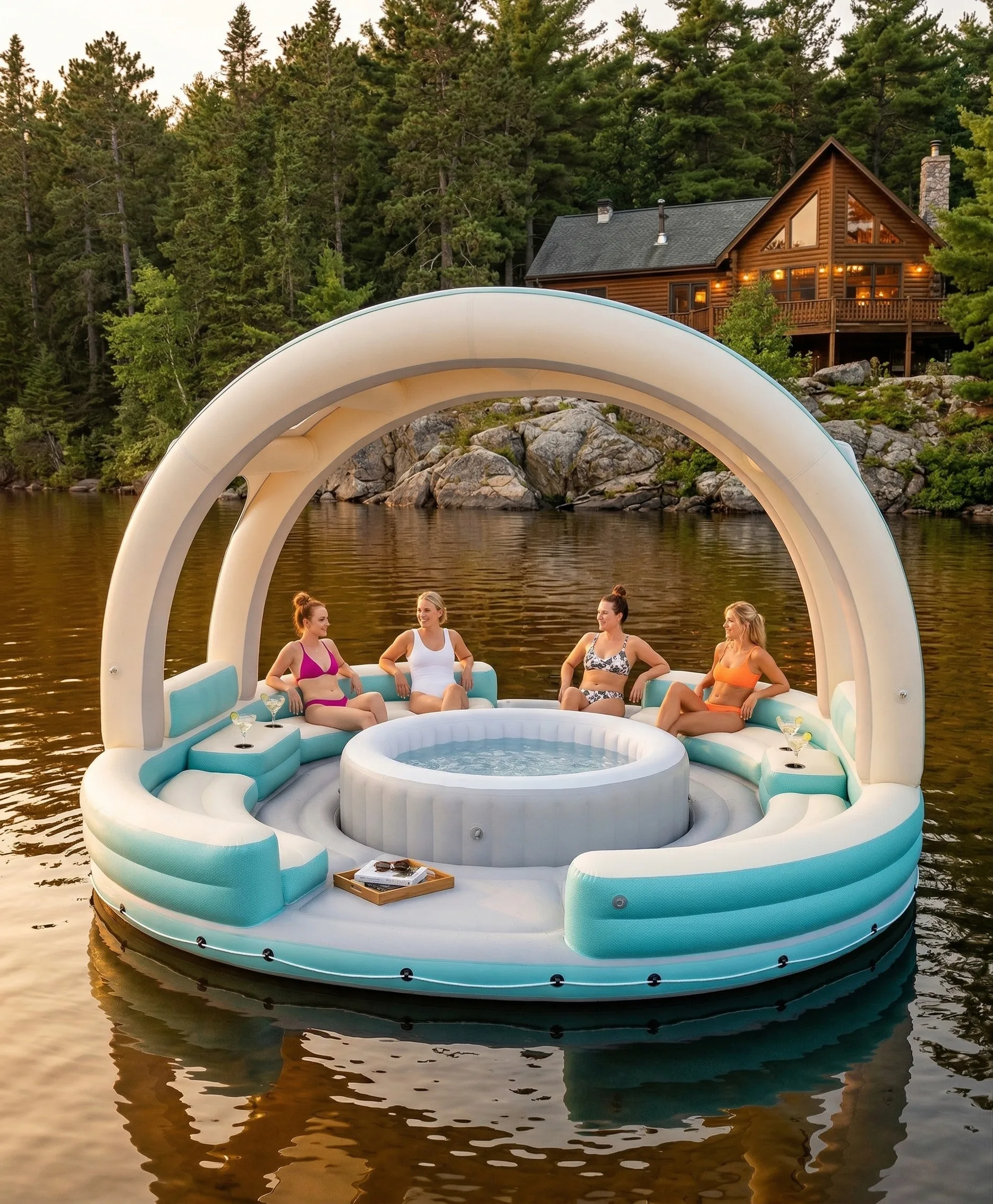 Overview of a Giant Inflatable Hot Tub Lake Float – What Makes It Unique?