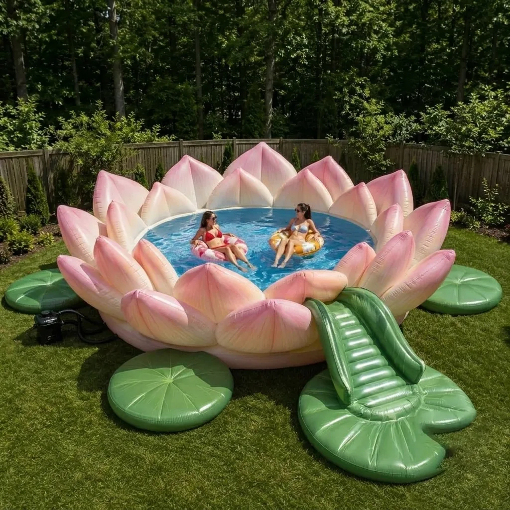 Comparing the Giant Inflatable Lotus Pool to Other Inflatable Pool Options