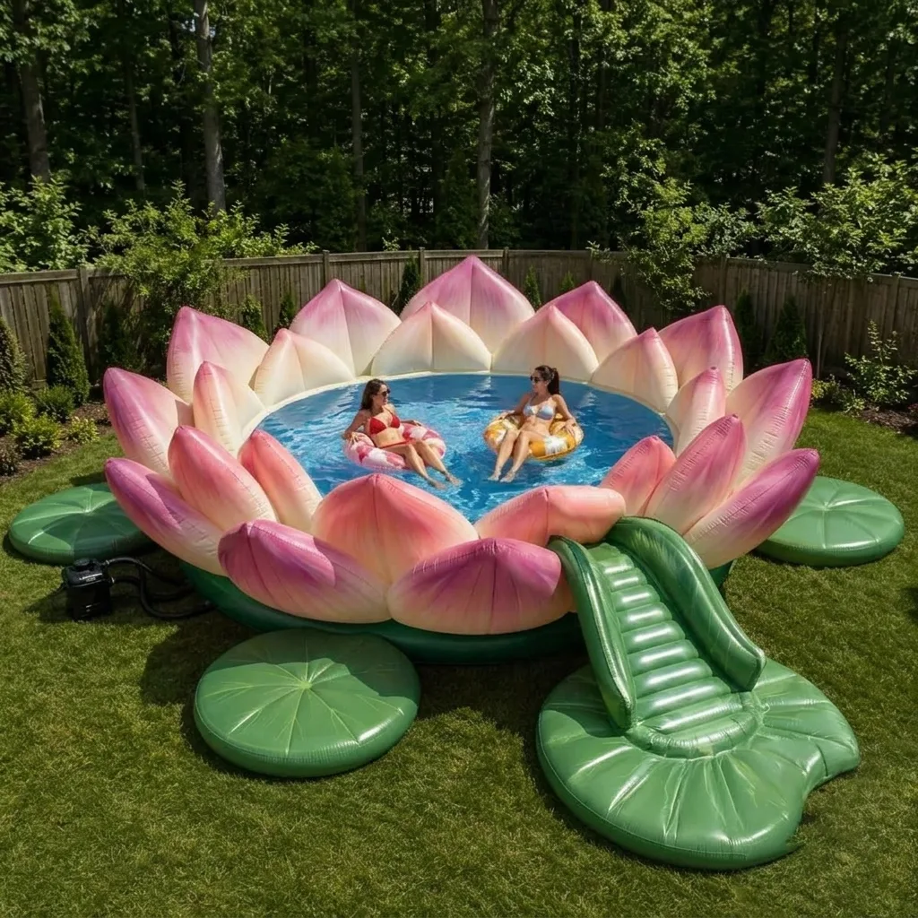 Comparing the Giant Inflatable Lotus Pool to Other Inflatable Pool Options