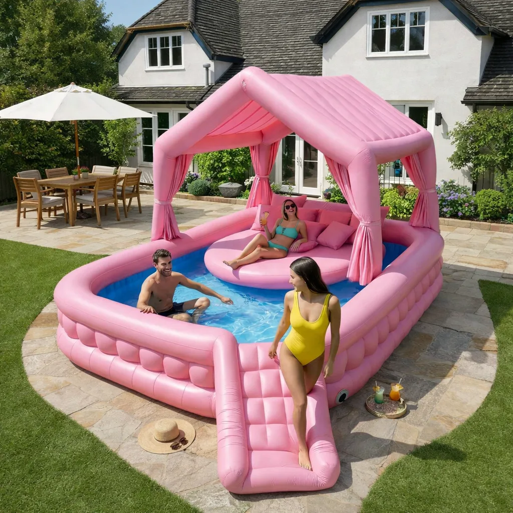 Selecting the Right Giant Inflatable Pool Lounge Pavilion for Your Needs