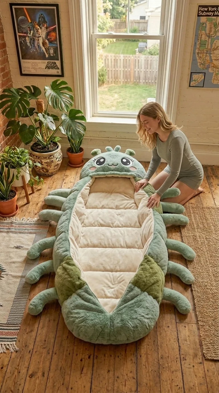 Discover the Cozy World of Hugging Caterpillar Sleeping Bags - The Ultimate Comfort for Little Sleepers