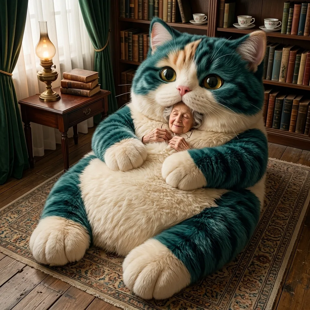 Embrace Comfort and Cuteness with the Giant Hugging Cat Sleeping Bag – The Ultimate Cozy Escape