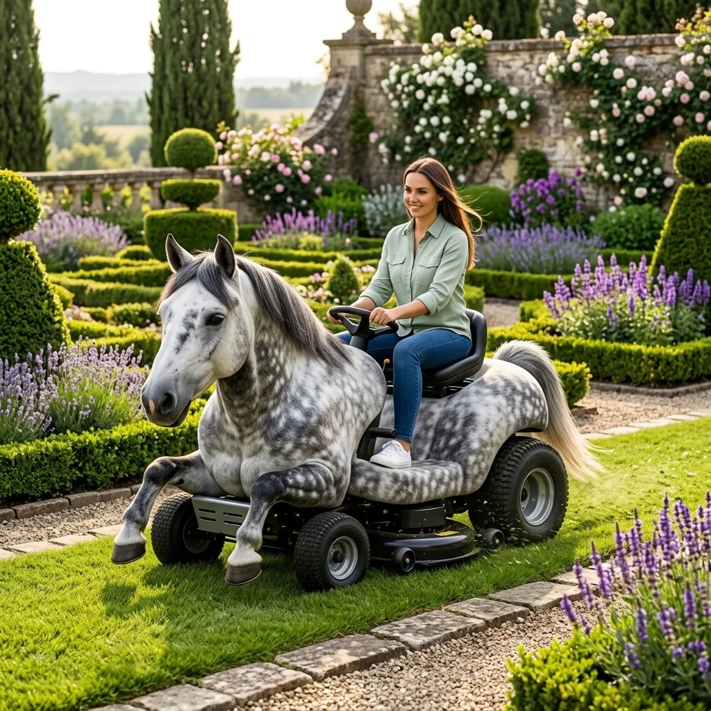 Understanding the Concept and Features of a Horse Riding Lawn Mower