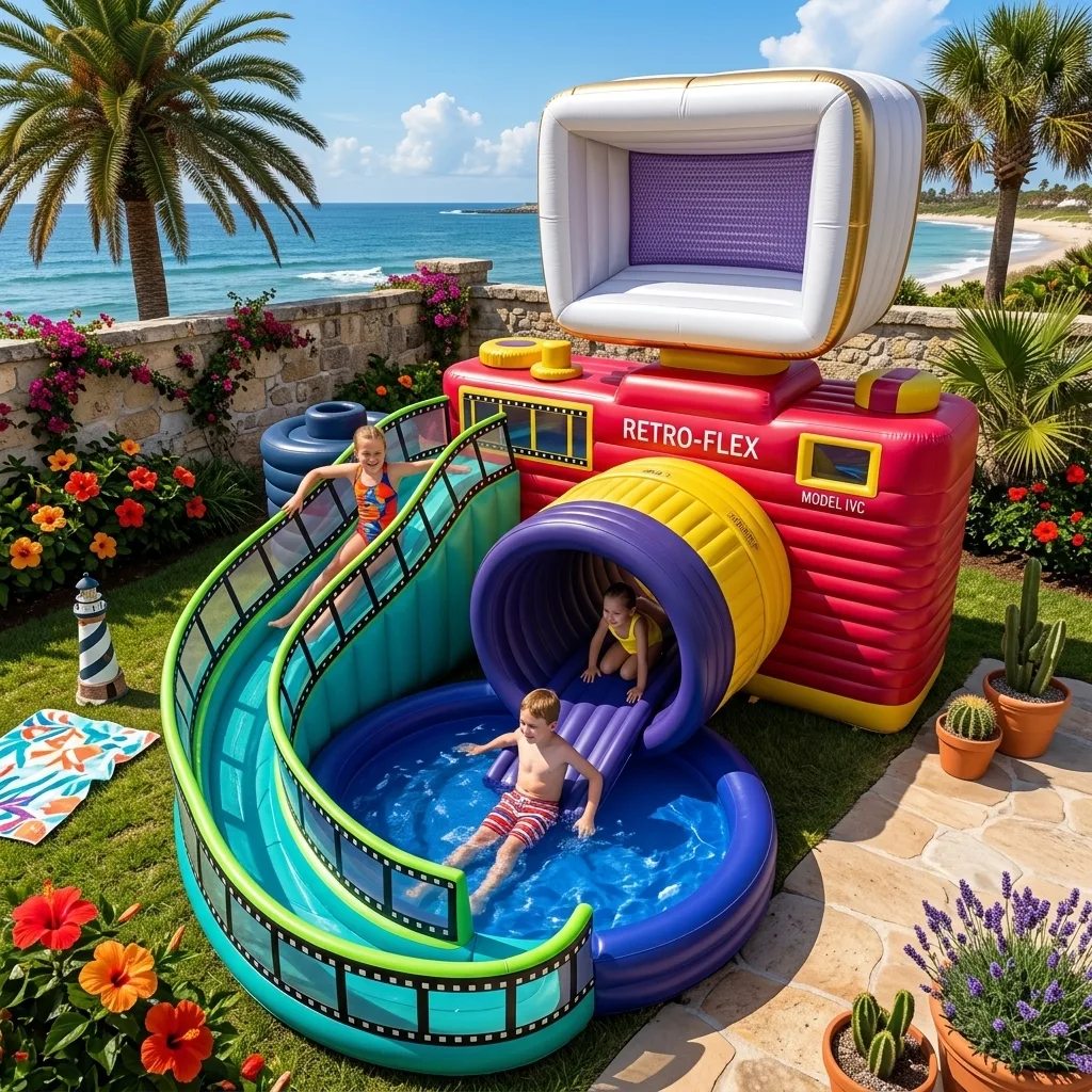 Dive into Excitement: The Ultimate Experience with a Luxury Inflatable Camera Water Park