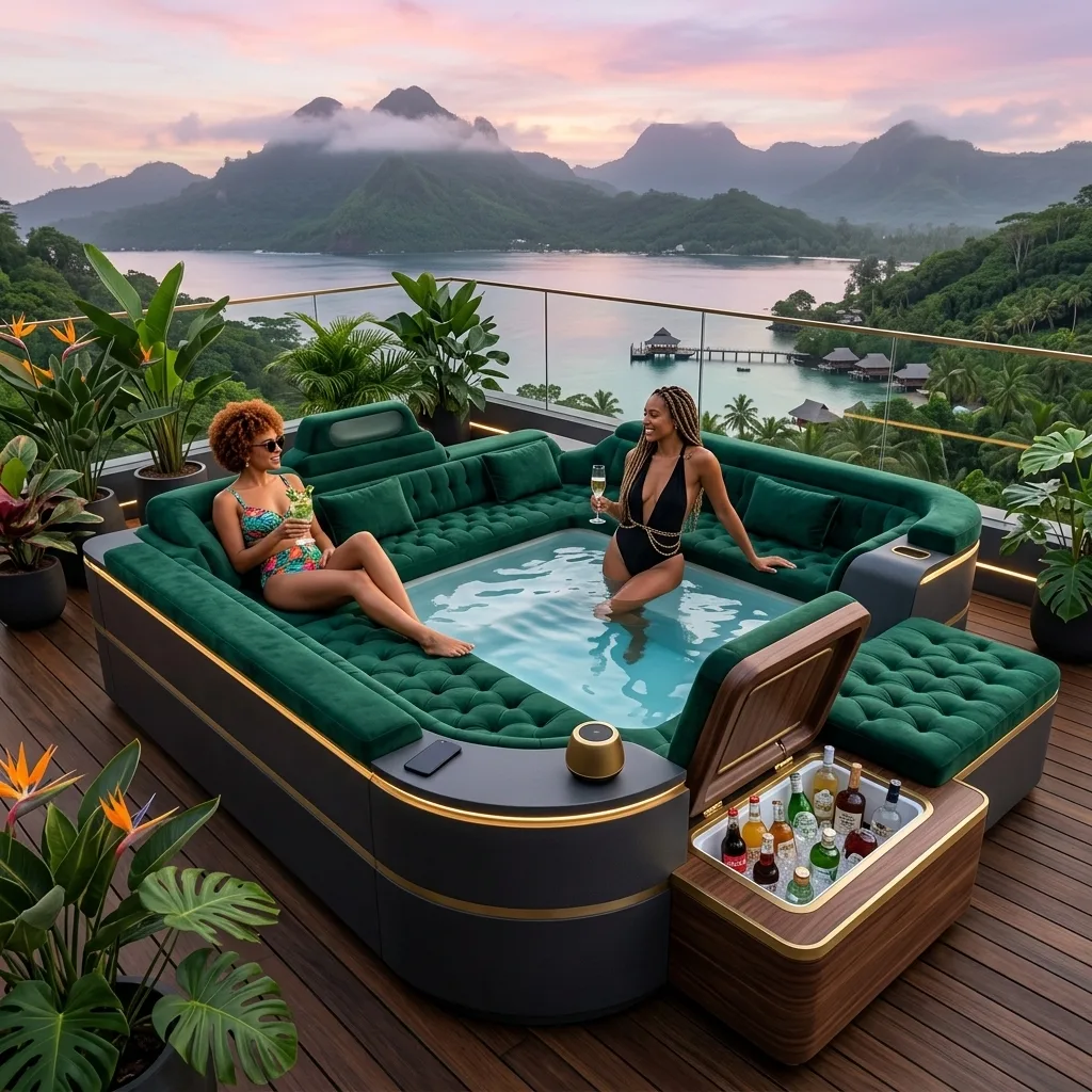 How to Use a Luxury Inflatable Hot Tub Pool – A Step-by-Step Guide to Enjoyment