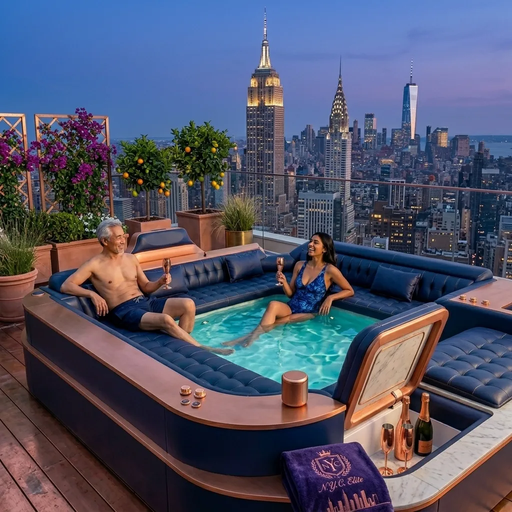 Examples of Luxury Inflatable Hot Tub Pool Models for Every Lifestyle