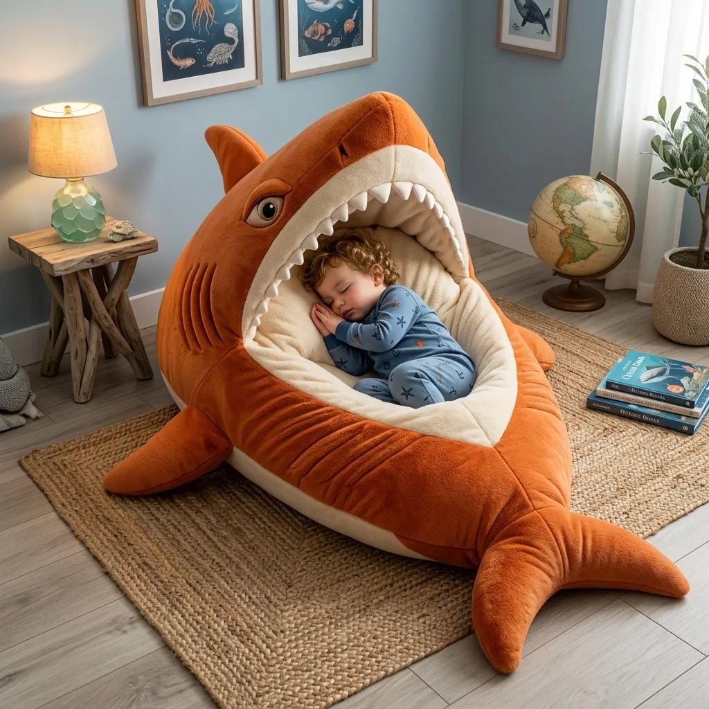 Dive into Dreamland - The Magic of the Baby Shark Sleeping Bag for Little Sleepers