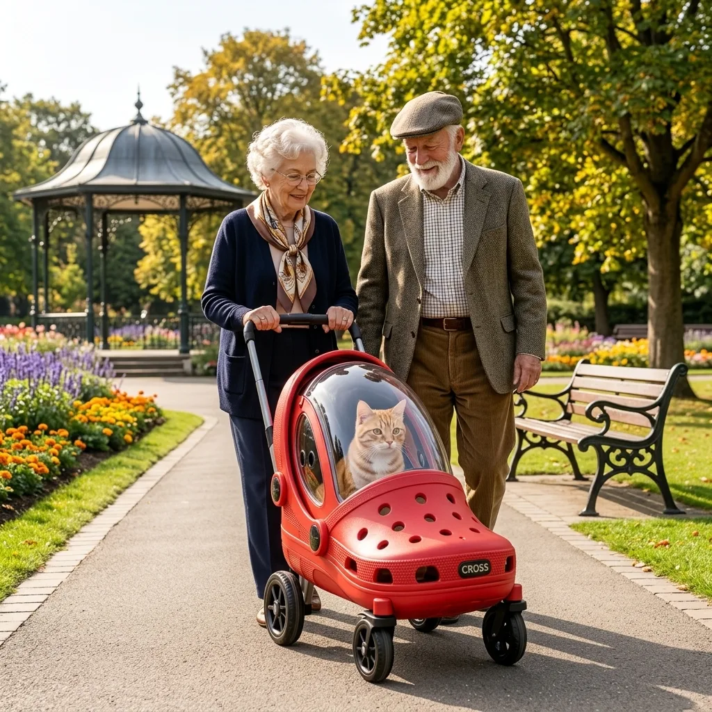 Exploring the Convenience and Comfort of the Crocs Cat Stroller – A Must-Have for Pet Lovers