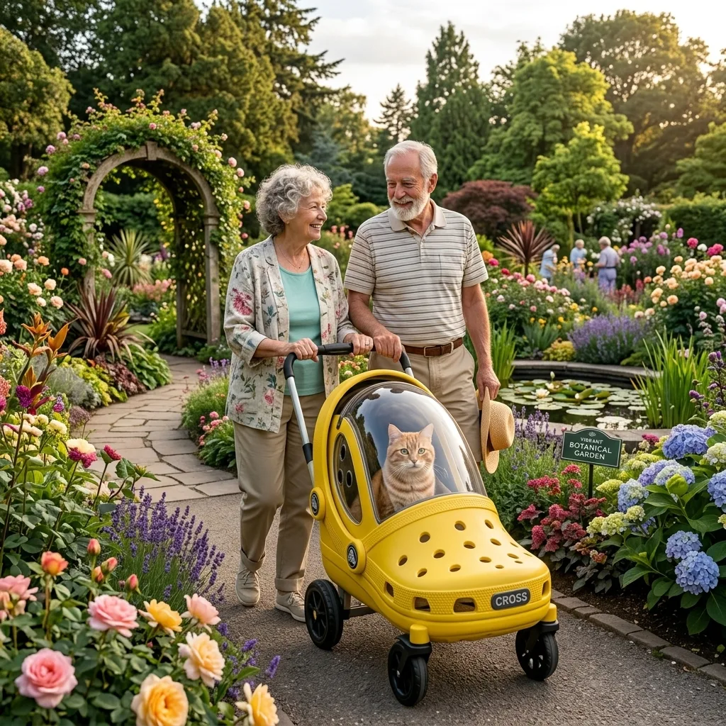 Exploring the Convenience and Comfort of the Crocs Cat Stroller – A Must-Have for Pet Lovers