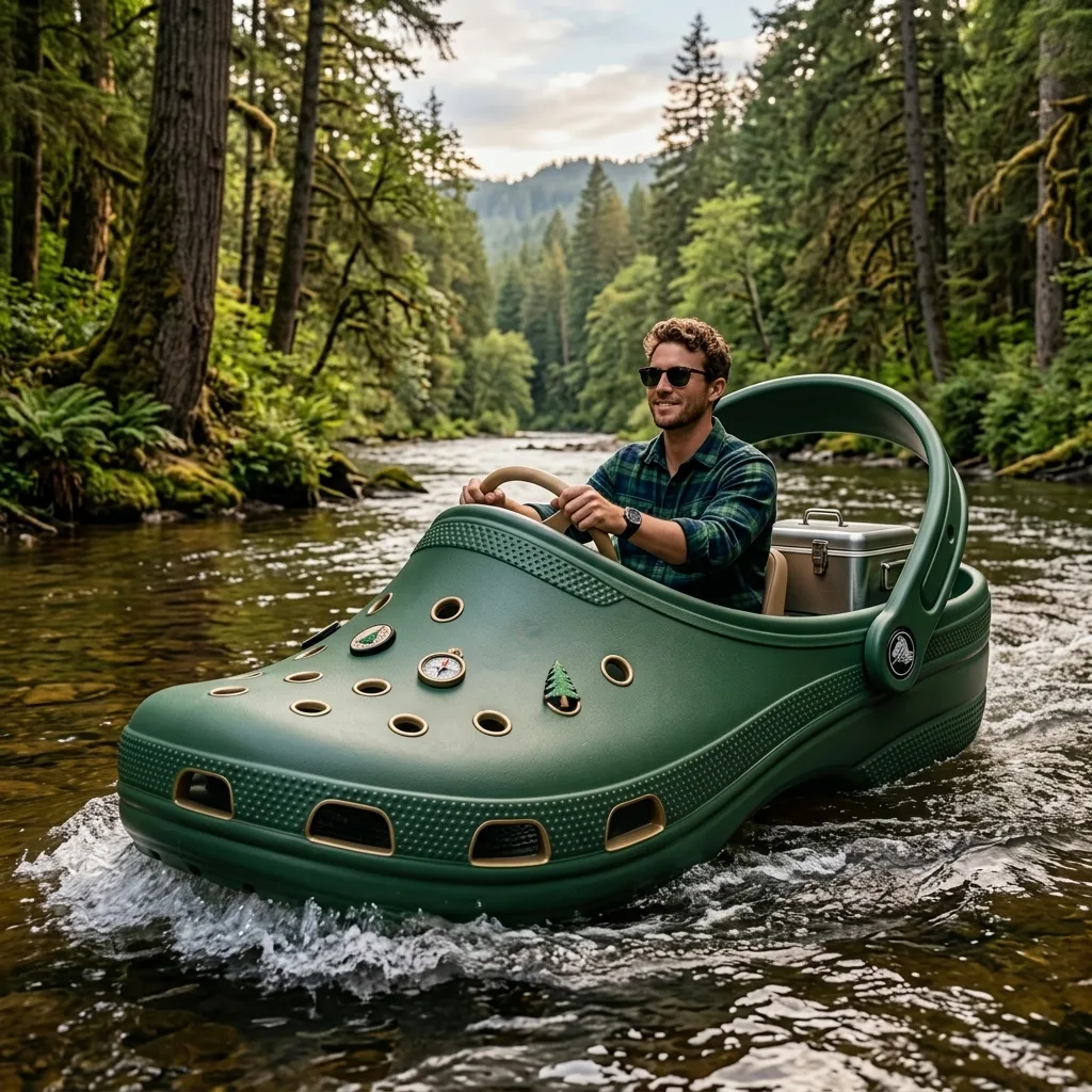 Comparing the Crocs Shaped Boat to Other Novelty Watercrafts