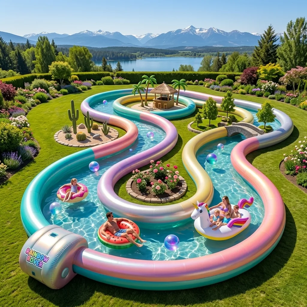 How to Use Your Giant Inflatable Lazy River Pool for Maximum Enjoyment