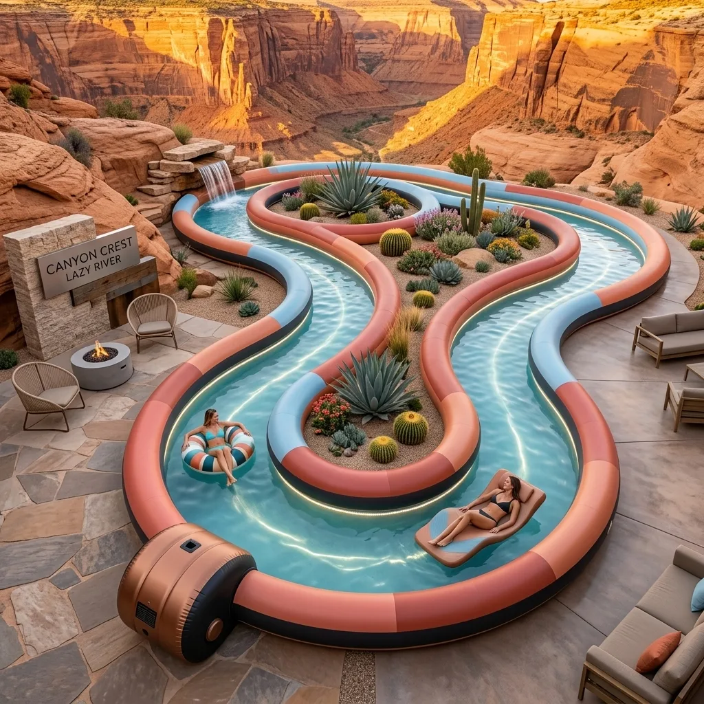 Comparing the Benefits of a Giant Inflatable Lazy River Pool Versus Other Pool Types