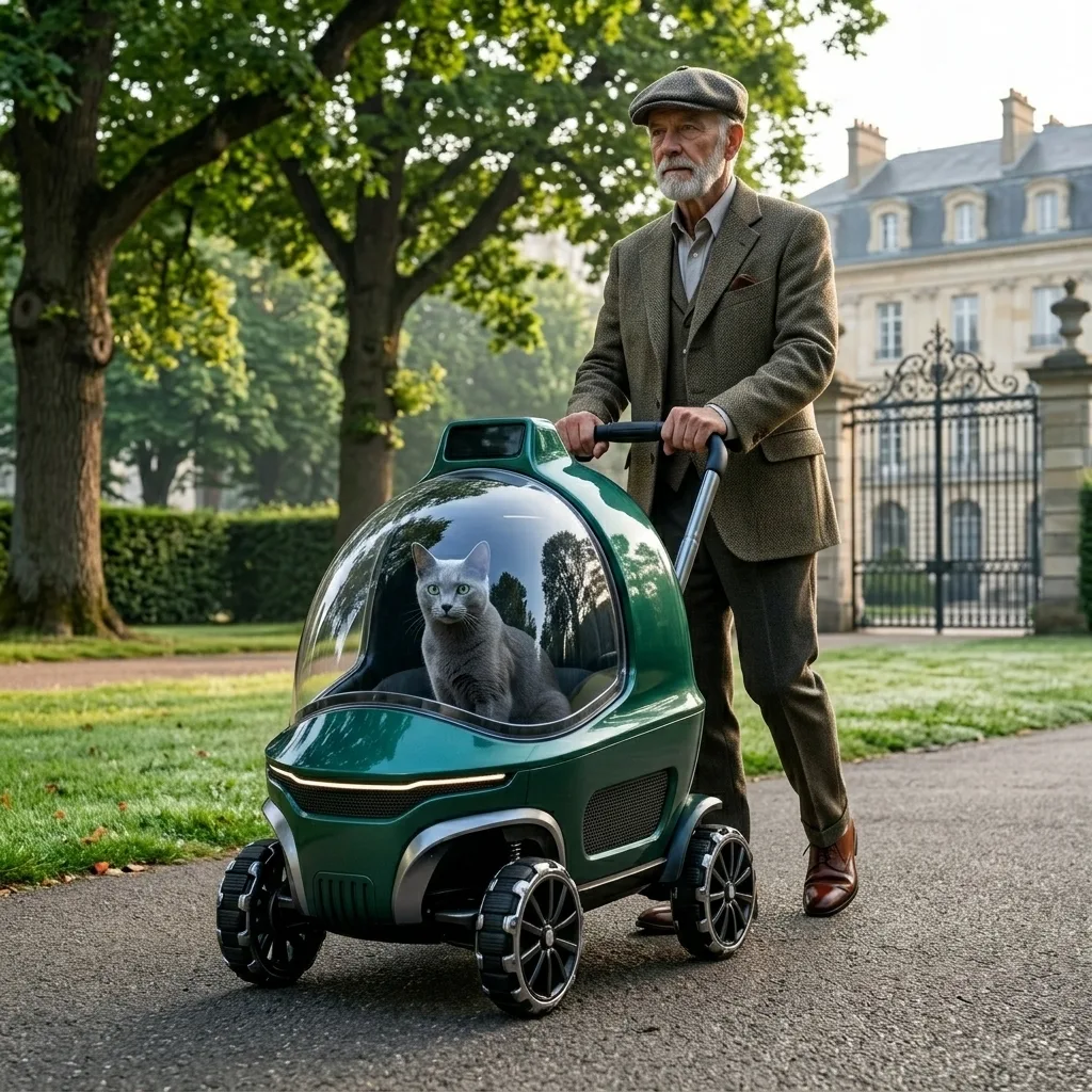 How to Use a Helmet Shaped Cat Stroller Effectively