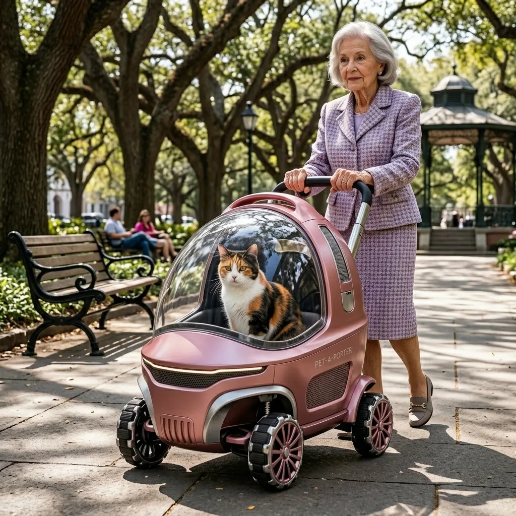 How to Use a Helmet Shaped Cat Stroller Effectively