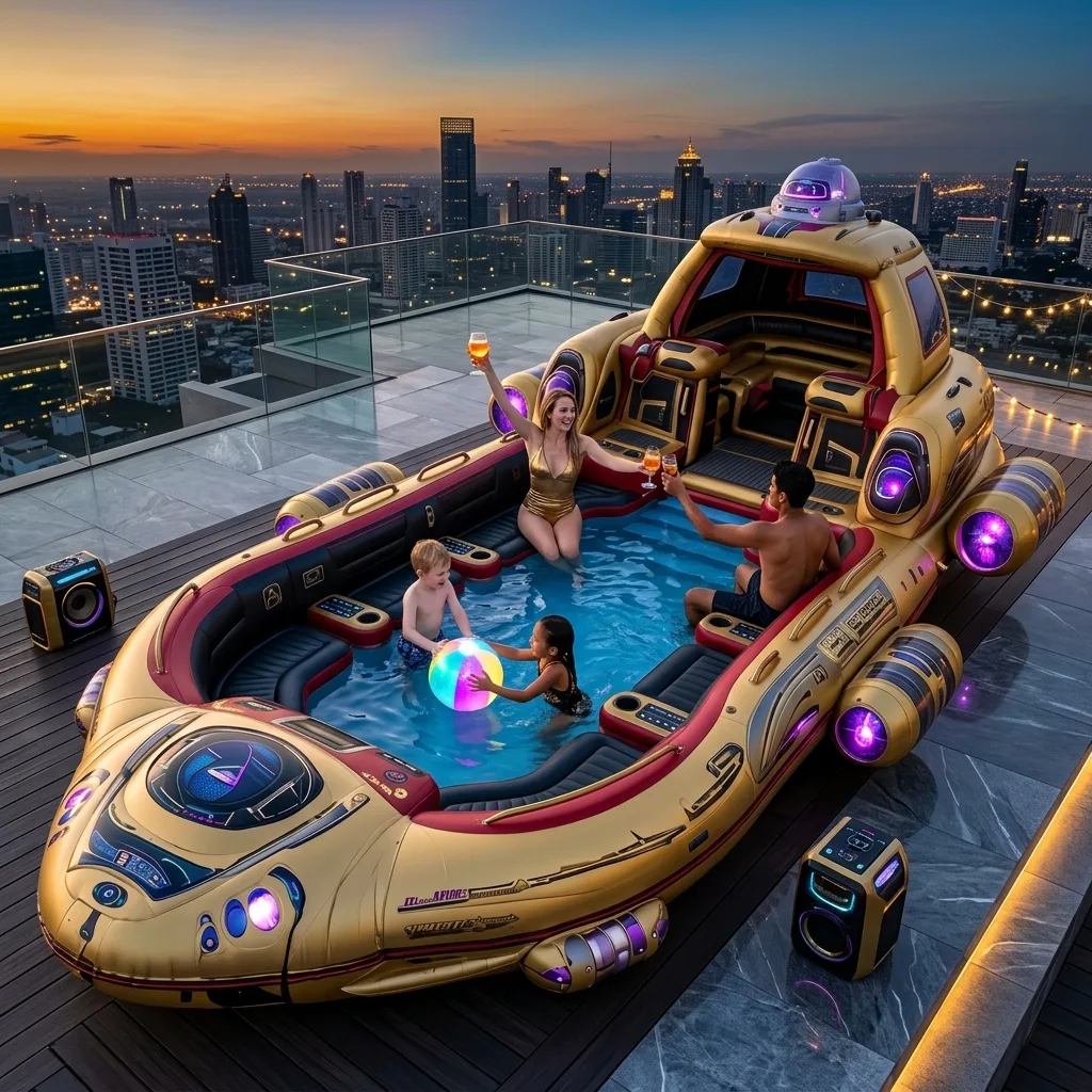 Dive Into Fun: The Ultimate Guide to the Inflatable Spaceship Party Pool for Stellar Celebrations