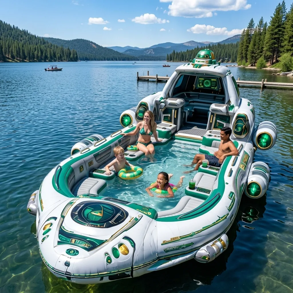Examples and Creative Ideas for a Party with the Inflatable Spaceship Party Pool