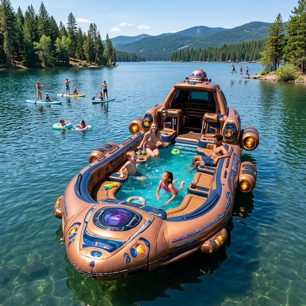 Comparing the Inflatable Spaceship Party Pool to Other Inflatable Pools – What Makes It Stand Out?