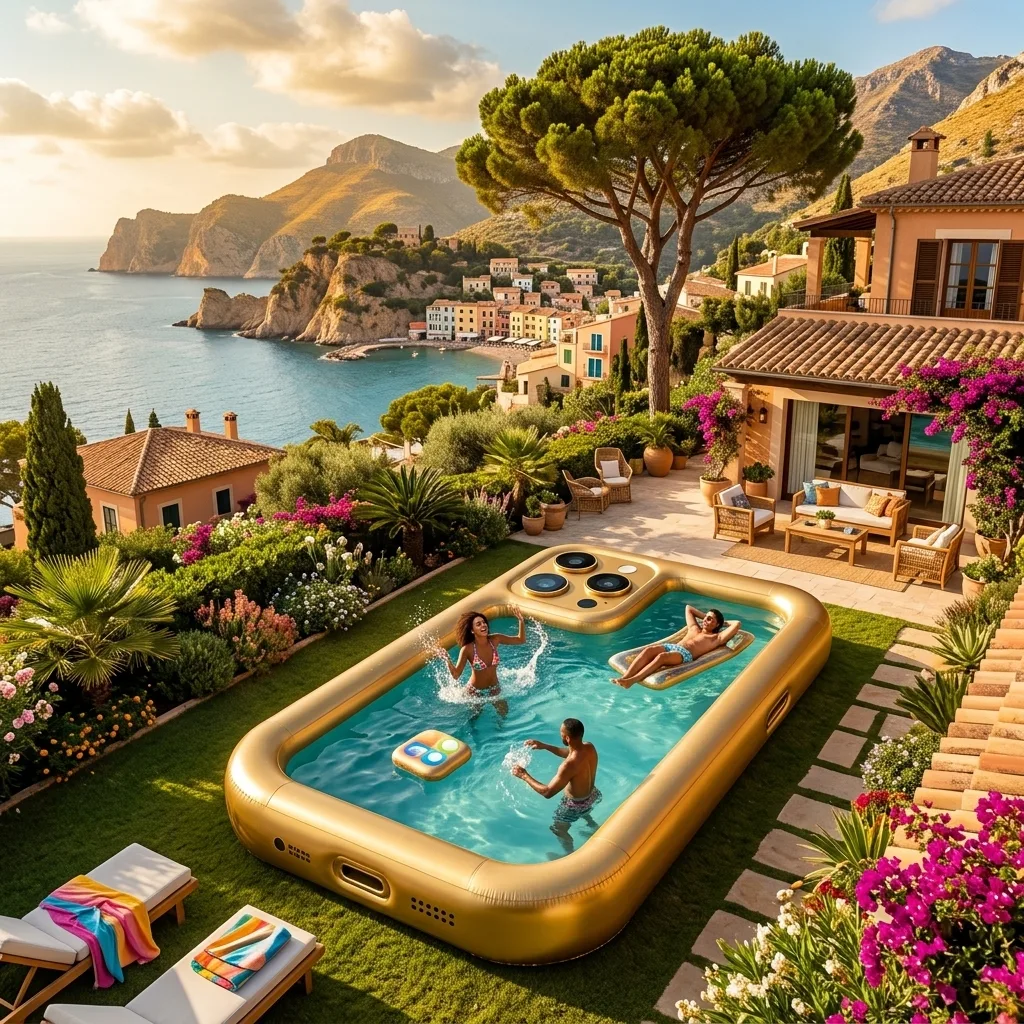 Embracing the Concept of the iPhone Inspired Inflatable Pool — A Fresh Take on Backyard Entertainment