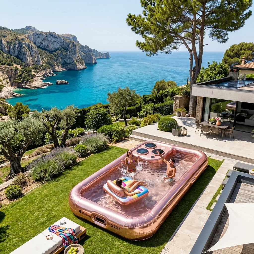 Final Tips and Advice for Your iPhone Inspired Inflatable Pool Experience